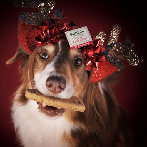 Hundekekse Weihnachtsmann | 10 x XXL Weihnachtsmann | gebacken von Bubeck