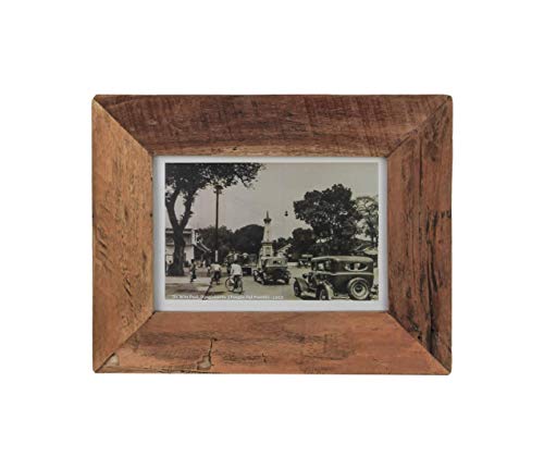 HSM Collection Cadre Photo Antique Moyen- Vieux Teck Cover