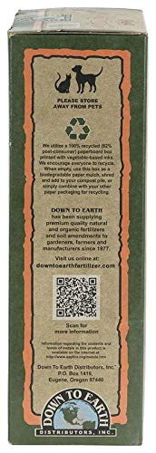 Down To Earth All Natural Shrimp Meal Fertilizer Mix 6-6-0, 2 Lb #TOP2