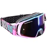 COOLER LOOK UND UV SCHUTZ: Deine neue MX-Brille kommt mit einem verspiegeltem Glas. Damit die Brille nicht beschlägt ist die Scheibe antibeschlag-beschichtet. Der 100% UV-Schutz schützt Deine Augen zuverlässig vor der Sonne und Blendung. gebrochen? Die Broken Head Goggle ist bruchsicher, flexibel und hält viel aus. Sie übersteht auch härteste Beanspruchungen.