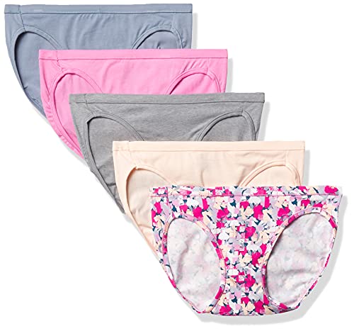 Culotte bikini femme Hanes Ultimate en lot de 5 modèles stretch et confortables au quotidien