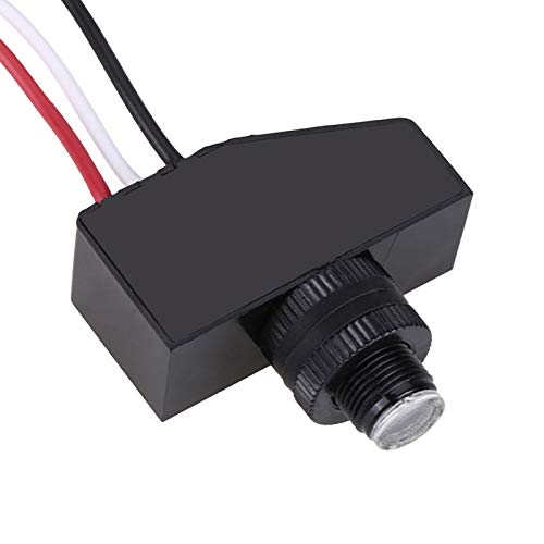 DC Photocell Switch 12V Low Voltage Dusk to Dawn Mini Light Switching Sensor for LED Lighting, Defult, default - Image 2