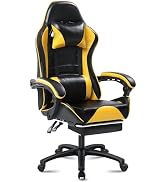 Amazon.com: Ntiibcuy Video Game Chairs for Adults, PU Leather