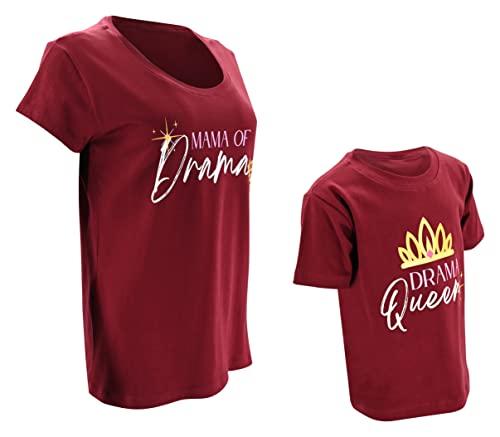 Image of Boy Mama Matching Mommy and Me Outfits Mom Daughter Shirts Mothers Day Outfits Mama Mini Clothing
