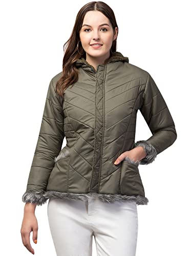 Image of Generic Women's Nylon Standard Length Bomber Jacket