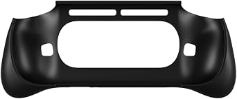 for Retroid Pocket 6, Portable Extension Grip Non Slip Ergonomic Comfortable Handle, Game Console Retroid Pocket 6 Protective Case. Black