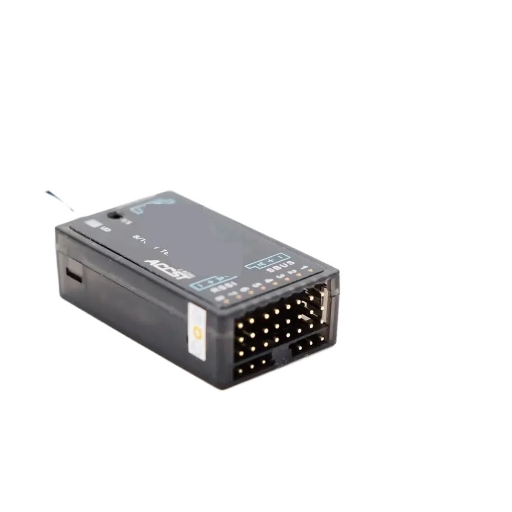 2025 para Receptor FR X8R de telemetría 8/16 Canales para RC, cuadricóptero y multicóptero Compatible con X7, X9D X12S