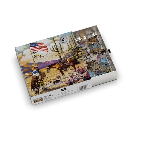 Buffalo Games - Charles Wysocki Love Letter - Rompecabezas de 500 Piezas para Adultos | Silver Select, Acabado Metalizado, Tamaño Terminado 21.25 x 15 pulgadas, Incluye Póster, Cartón Reciclado, Caja para Regalo, Arte para Enmarcar miniatura 6