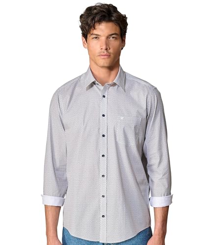Chemise pour homme Casamoda bleu 100 en grande taille 3XL