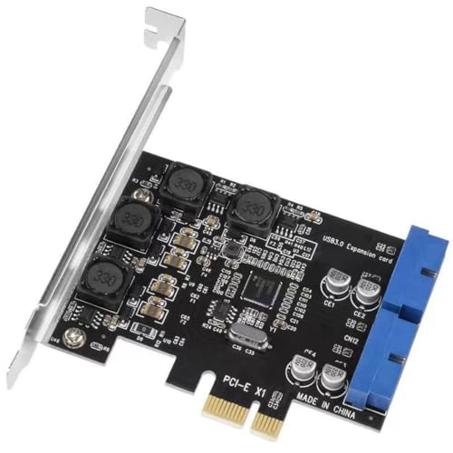 Tarjeta PCI-e a USB 3.0 con conector de 19 pines y 4 puertos para PC 6
