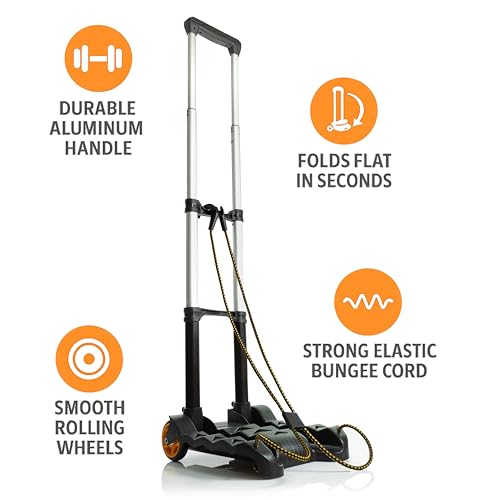 Carretilla Plegable para Equipaje Compacta y Ligera miniatura 7