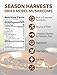 Season Harvests Dried Morel Mushrooms 2oz, Premium Gourmet Morels – Fresh Flavor – Morel Mushroom for Sauces, Stews Specialty Recipes fresh mushrooms Vegan & non GMO