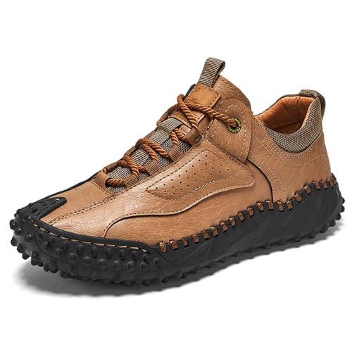 Vintage Leather Hiking Shoes,Cushy gait Boots,Orthopedic Arch Support,Cushy Gait Shoes for Men,Leather Orthopedic Arch Support