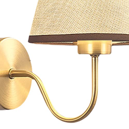 Leefasy Luminárias de parede de estilo europeu E27 Arandela Abajur Iluminação de lanterna decorativa