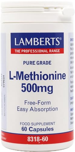 Lamberts L Metionina 500mg - 60 Cápsulas, 60 unidad, 1