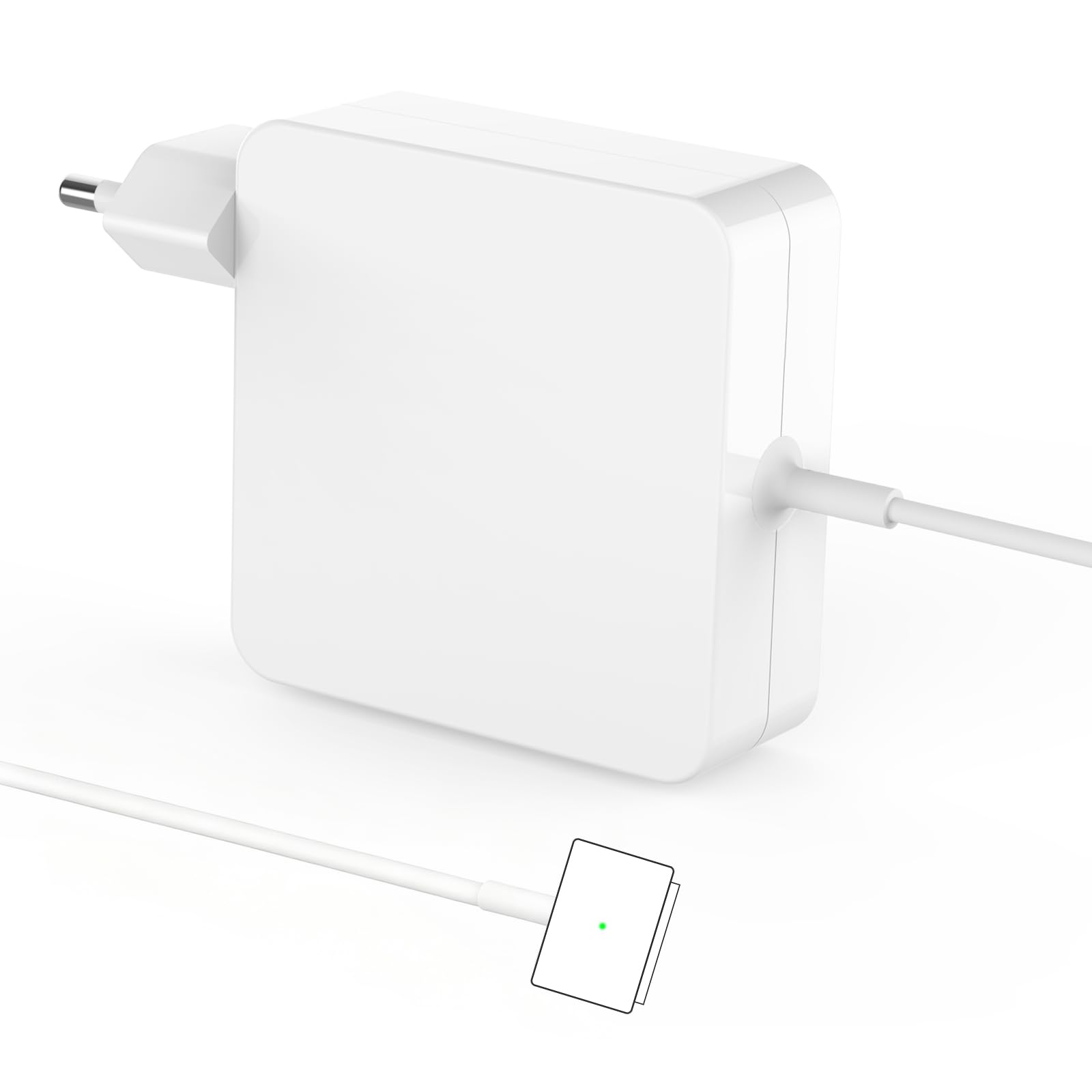 Sostituzione Caricatore Mac, 45W T-Tip Caricabatterie, Portatile Adattatore di Alimentazione per MacBook Air 13/11 pollici, Modelli 2017/2015/2014/2013/2012, Adatto A1244/A1270/A1435/A1436/A1465/A1466