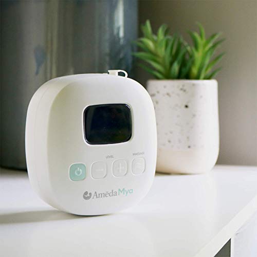 Ameda MYA Portable Hospital Strength Breast Pump with 24mm Flanges, Wide-Neck Storage Bottles, and Rechargeable Battery (Small) - Thumbnail 2