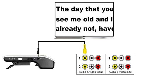 Aide à la lecture basse vision 3,5 pouces loupe numérique écran LCD - 2