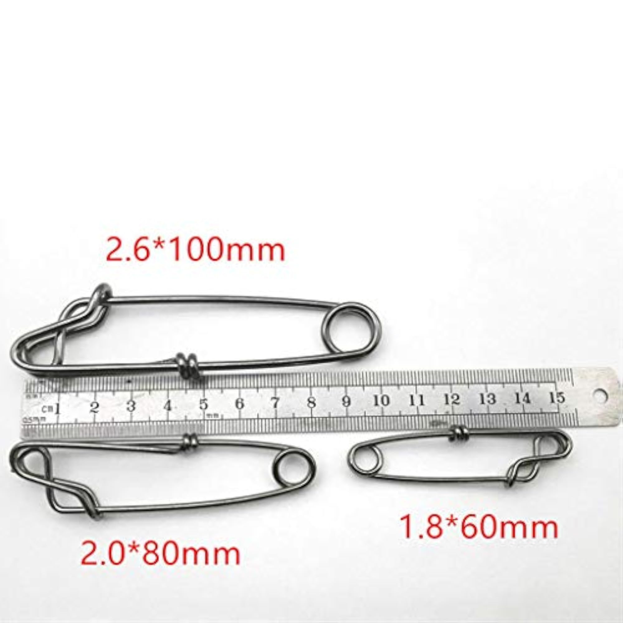 30pcs Ocean Boat Fishing Longline Snap Clips Float Line Clips