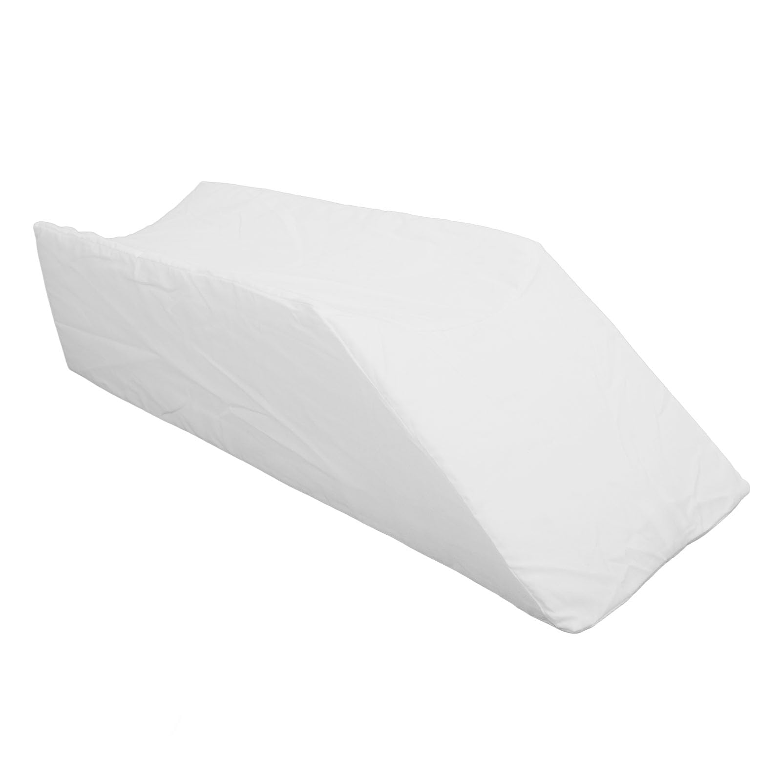 Almohada de Elevación de Piernas, Soporte de Elevación de Cuña, Almohada Suave, Soporte de Cuña de Espuma Viscoelástica para Viajes, Oficina, Reposapiernas (WHITE)