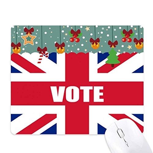 Alfombrilla de ratón de la bandera británica para elecciones y escritorio