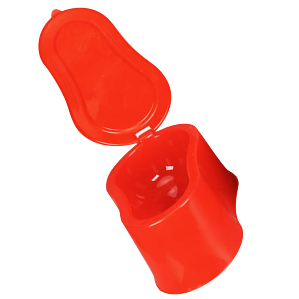 Zerodeko Dicke PVC Tragbare Toilette für Baustellen mit Einfachem Design aus Kunststoff Leicht und Sicher zu Verwenden für Bauarbeiter und Außeneinsatz Zufällige Farbe