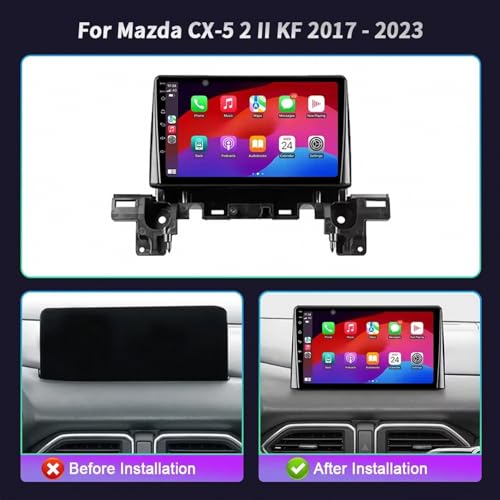 Pantalla Táctil HD para Mazda CX-5 2 II Olvida los Cables con Android Auto 2