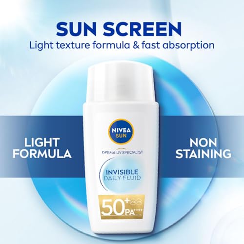 NIVEA SUN UV FACE Invisible Daily fluid do twarzy SPF 50+ 40 ml