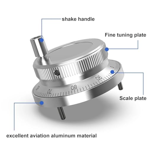 Volant électronique CNC générateur impulsion manuel encodeur rotatif 60mm
