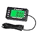 Runleader Digitaler Drehzahlmesser für kleine Motoren,Größeres LCD-Mehrfarbendisplay,RPM-W... austauschbar,Anzeige mit weißer und roter Hintergrundbeleuchtung,Rase...