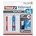 Produktbild tesa Klebenagel Tapeten & Putz - höhenverstellbar - selbstklebender Nagel - ideal für Leinwand & Keilrahmen - Halteleistung 2kg/Nagel - spurlos ablösbar