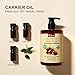 Yoken Pure Jojoba Oil Organic USDA Certified 16 fl oz, 100% Natural Jojoba Oil for Hair, Skin & Face, Cold Pressed Unrefined, Deeply Moisturizing Body Carrier Oils for Essential Oils Mixing