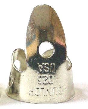 Jim Dunlop ���^���E�~�j�E�t�B���K�[�s�b�N 36R.025 Nickel Silver mini Fingerpicks