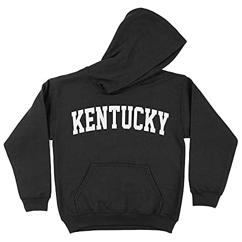 Kentucky College Style Kids Hoodie Sweatshirt Youth Large Black Cover