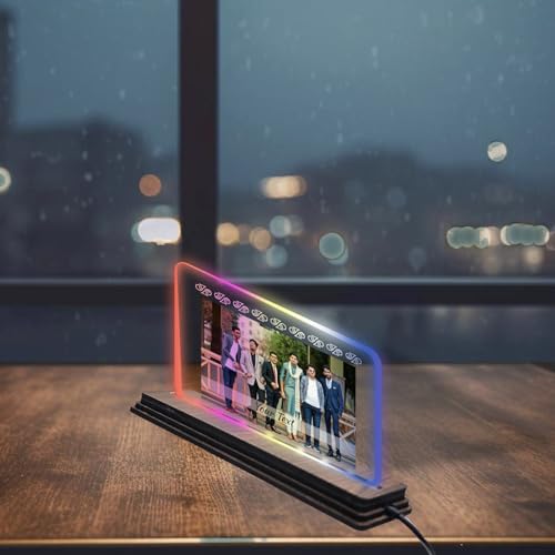 Image of Brown Cloud Personalized Name Photo LED Night Lamp Customized Gift for Men Women Husband Wife Girlfriend Boyfriend Birthday Marriage Anniversary Festivals Decoration(LED RBW NL AO 001)(D13)