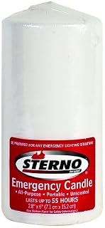 Sterno Emergency Candle, White