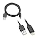 AXXESS Replacement Lightning Cable - Black - 3 Feet