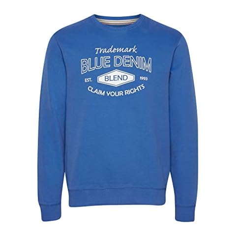 Blend Herren 20713265 Sweatshirt, 194050/Nautical Blue Cover