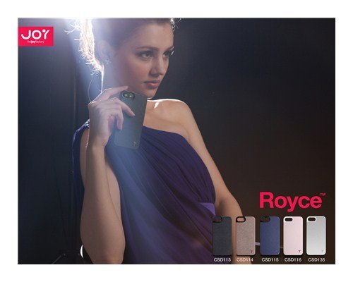 The Joy Factory Royce Premium Synthetic Leather Hardshell Case For Iphone5/5S, Csd113 (Black) #TOP7