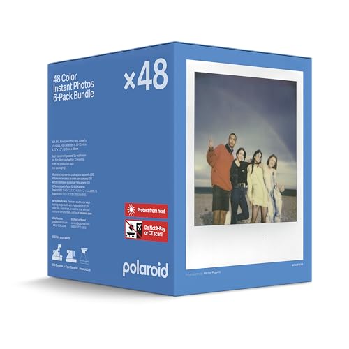 Image of Polaroid Color Film for 600 - X48 Bulk Film Pack (48 Photos) (6597)