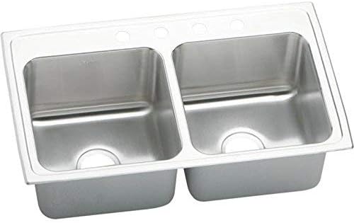 Elkay DLR3319104 Sink, 10.13 x 19.50 x 33.00 inches, Lustertone
