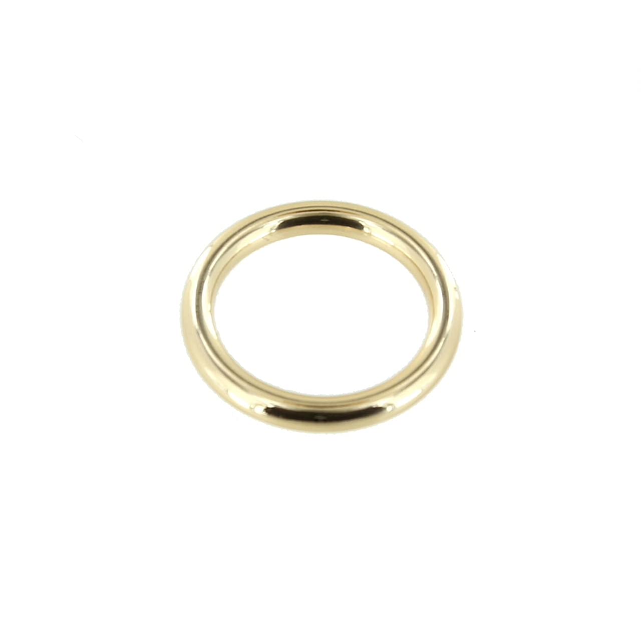 ORT Gold Plate, Thin O-Ring, Solid Brass-LL, 1"