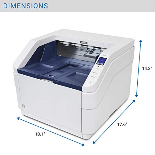 Visioneer Xerox W110 Scanner, Usb Office Duplex Production Scanner For Pc, 120 Ppm, 500 Page Automatic Document Feeder (Adf) #TOP3