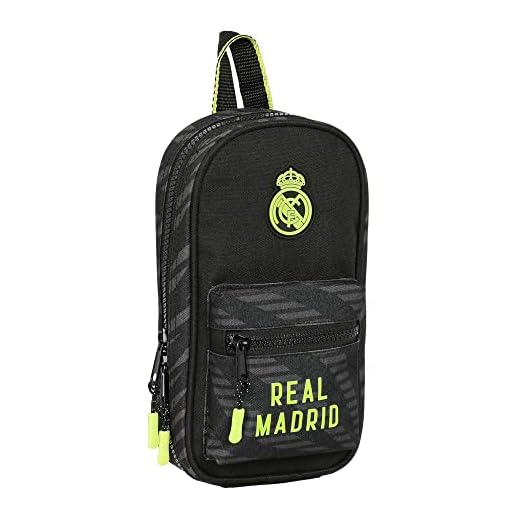 PLUMIER MOCHILA C/4 PORT.LLENOS REAL MADRID 3ª EQUIPACION 22/23