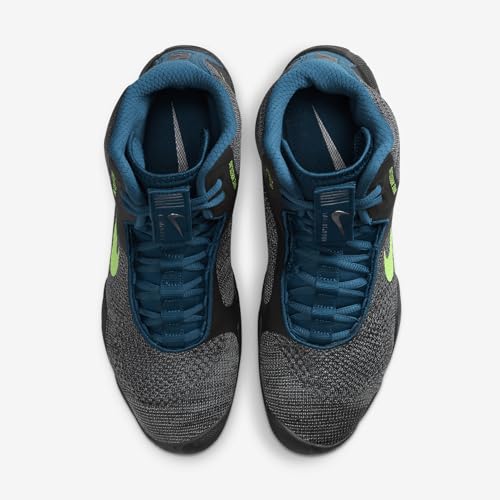 Nike Tawa Men's Wrestling Shoes (CI2952-004, Anthracite/Dark Grey/Valerian Blue/Metallic Cool G) Size 10.54