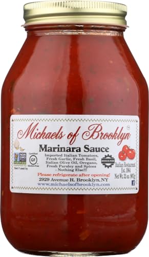 MICHAELS OF BROOKLYN Marinara Sauce, 32 OZ image 4