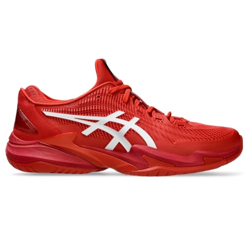 ASICS Men's Court FlyteFoam 3 Novak Tennis Shoes, 6, Rust/White -  1041A361.964