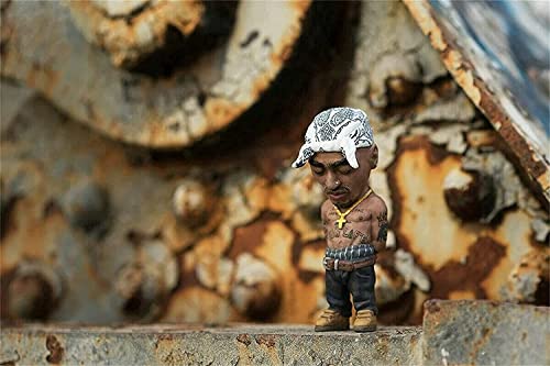Adornos de Resina Rapero Figuras Decorativas Hip-Hop (5 Piezas) miniatura 2
