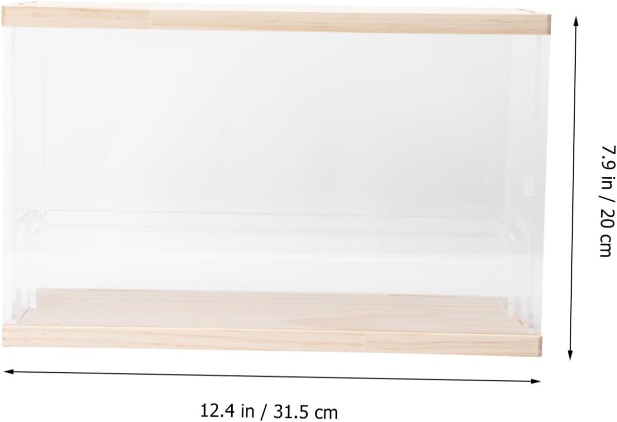 ABOOFAN Practical Display Riser Stand Display Stands for Mall Home Organizing Rack Show Shelves Acrylic Case