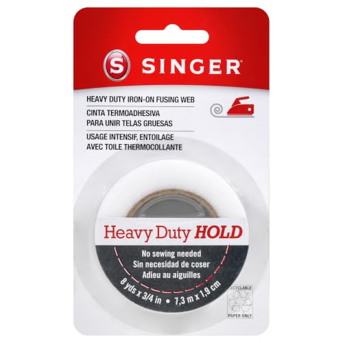 SINGER Heavy Duty Iron-On Fusing Web  x 8 yds